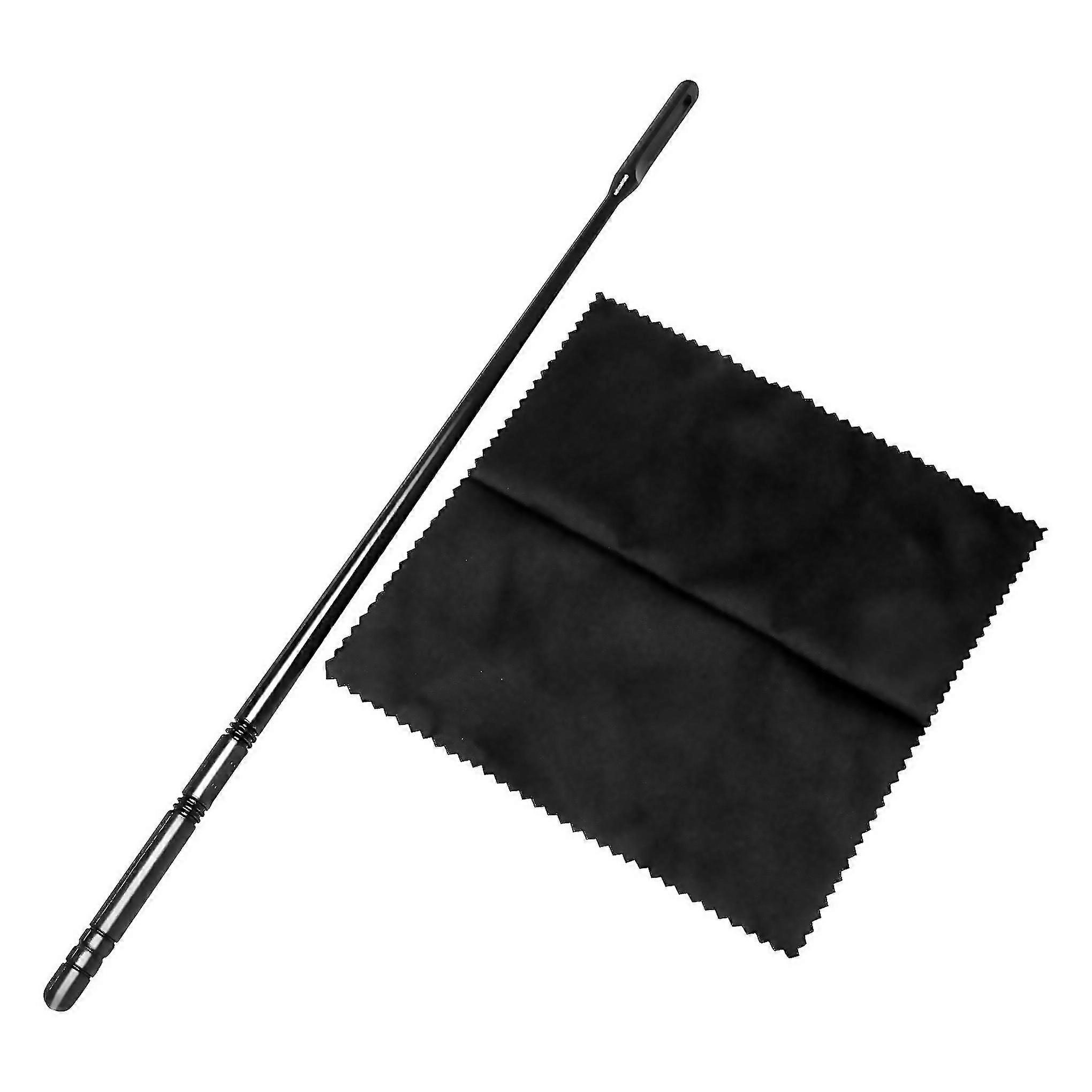 Για Woodwind Inst Ents αξεσουάρ Cleaningsticks για φλάουτο Καθαρίζοντας ράβδος με το πανί για φλάουτο φλάουτο