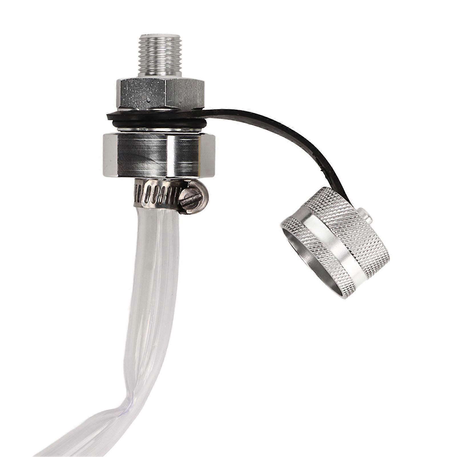 Universal Car Oil Drain Valve Metal Quick Twist Plug with Drain Hose Attachment