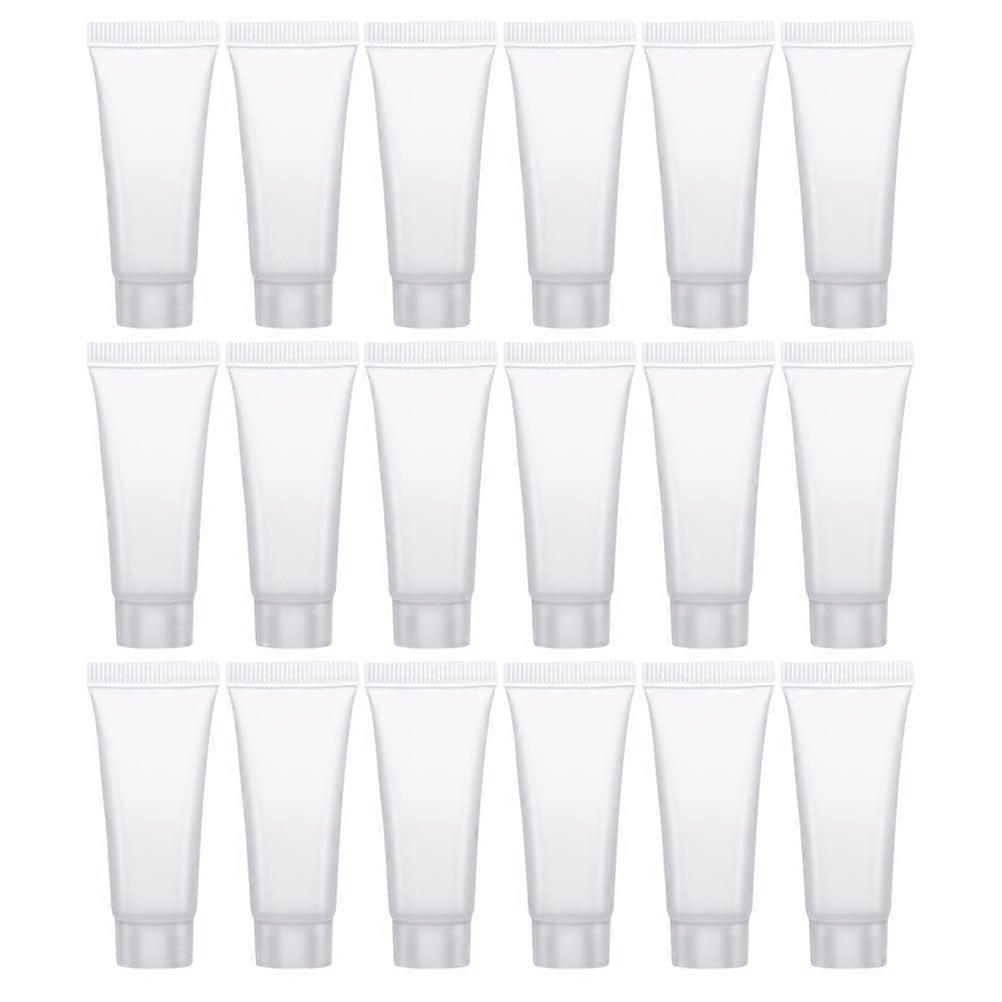 40Pcs Empty Squeeze Bottle Travel Lotion Cream Container Cosmetic Dispenser 10ml