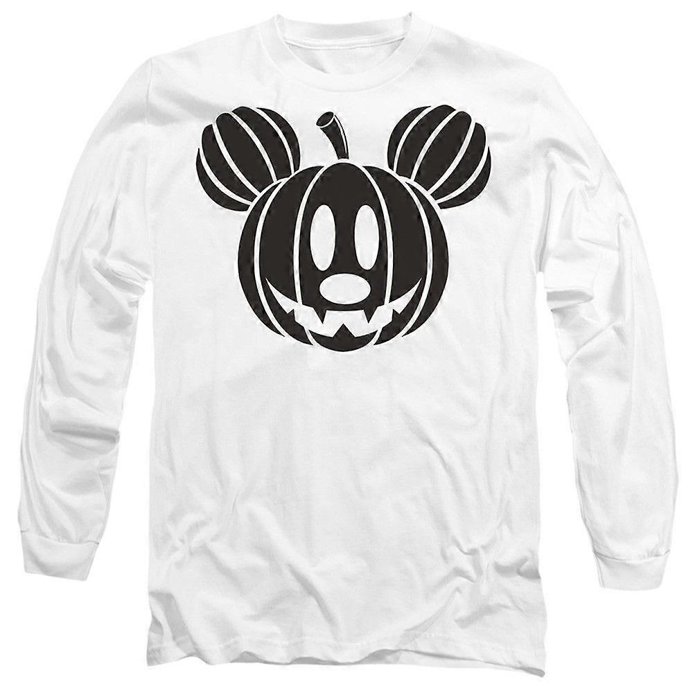 Mickey Mouse Pumpkin Head Long Sleeve T-Shirt TTXX0478