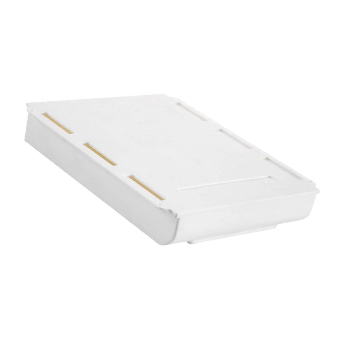 Desk Organizer Hidden Storage under Table Pencil Case for Office Smooth Edges Easy to Install