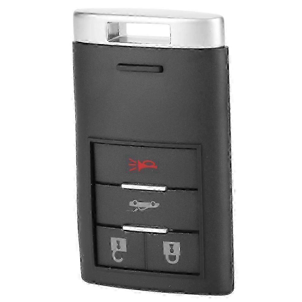 Chevrolet Corvette Smart Key Fob Case Shell - 4-Button Textured Remote Cover for Durable Use