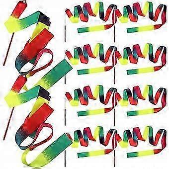 Ribbon Colored Gymnastics Ribbons Rhythmic Child