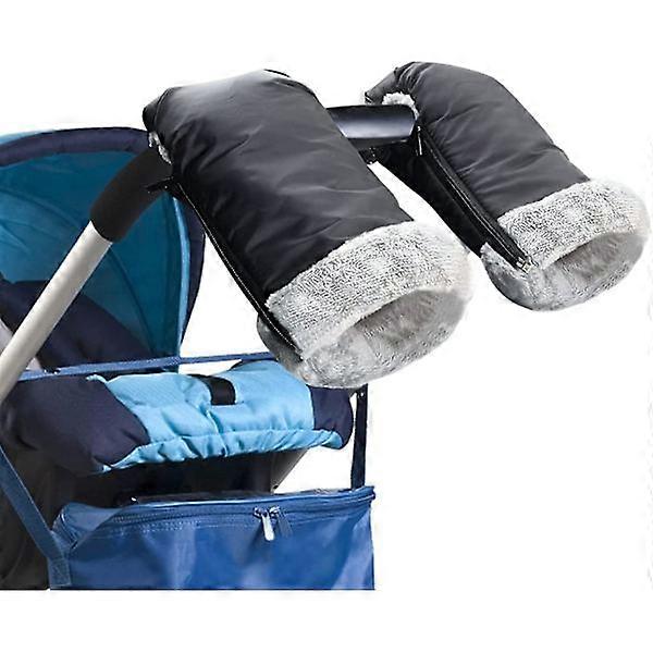 Hand Warmer for Stroller - Soft, Warm and Waterproof Gloves for Stroller, Bicycle and Wheelchair