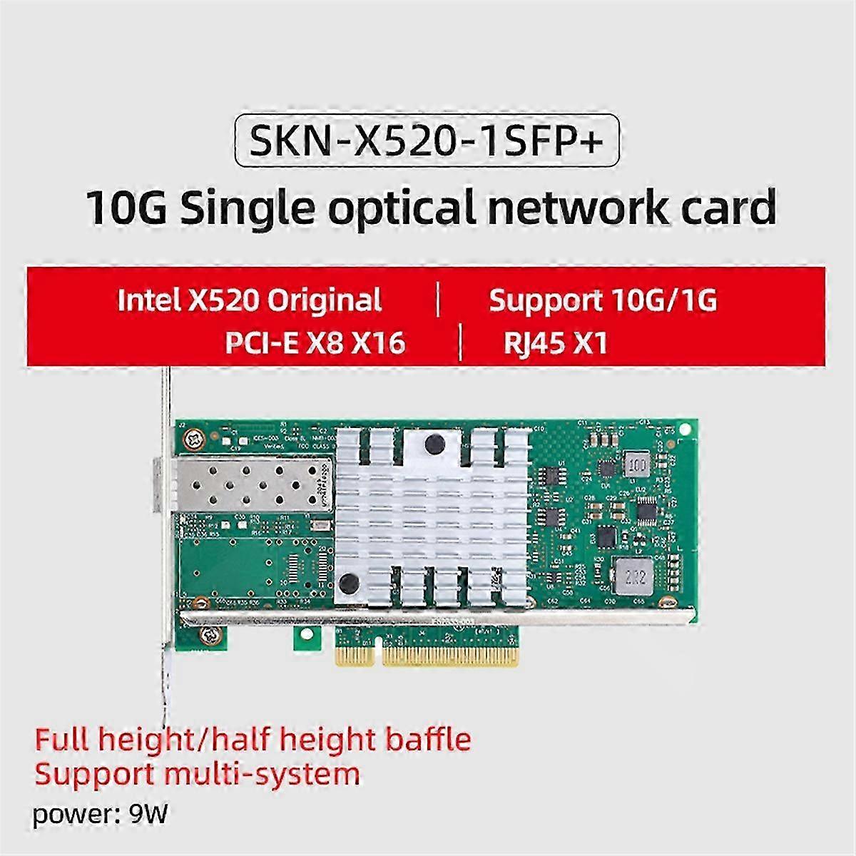 10G SFP+ Network Card for Host Controller PCI-E X8