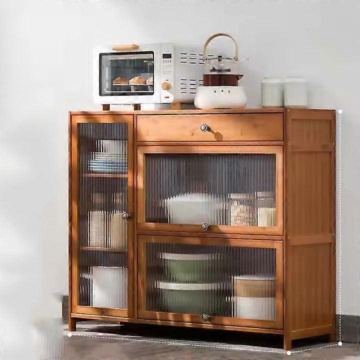 Kitchen Storage Rack Buffet Cabinet With Desktop Storage Dining Cabinet For Office Living Room 1350mm Height 1000mm