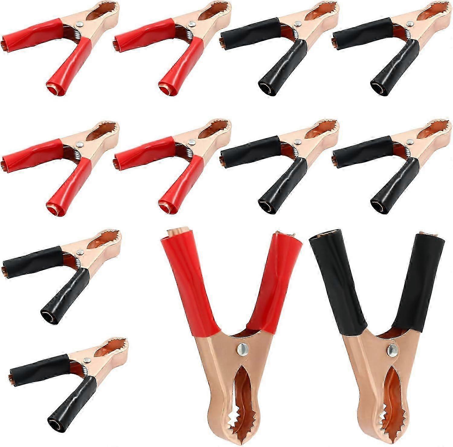 High quality  24pcs Insulated Alligator Clips, Heavy Duty Alligator