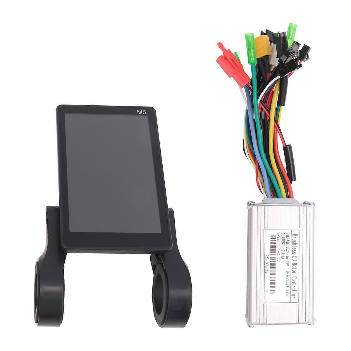 Electric Scooter 36V 48V 17A 3 Model Controller M5 Color LCD Display for 250W 350W Ebike