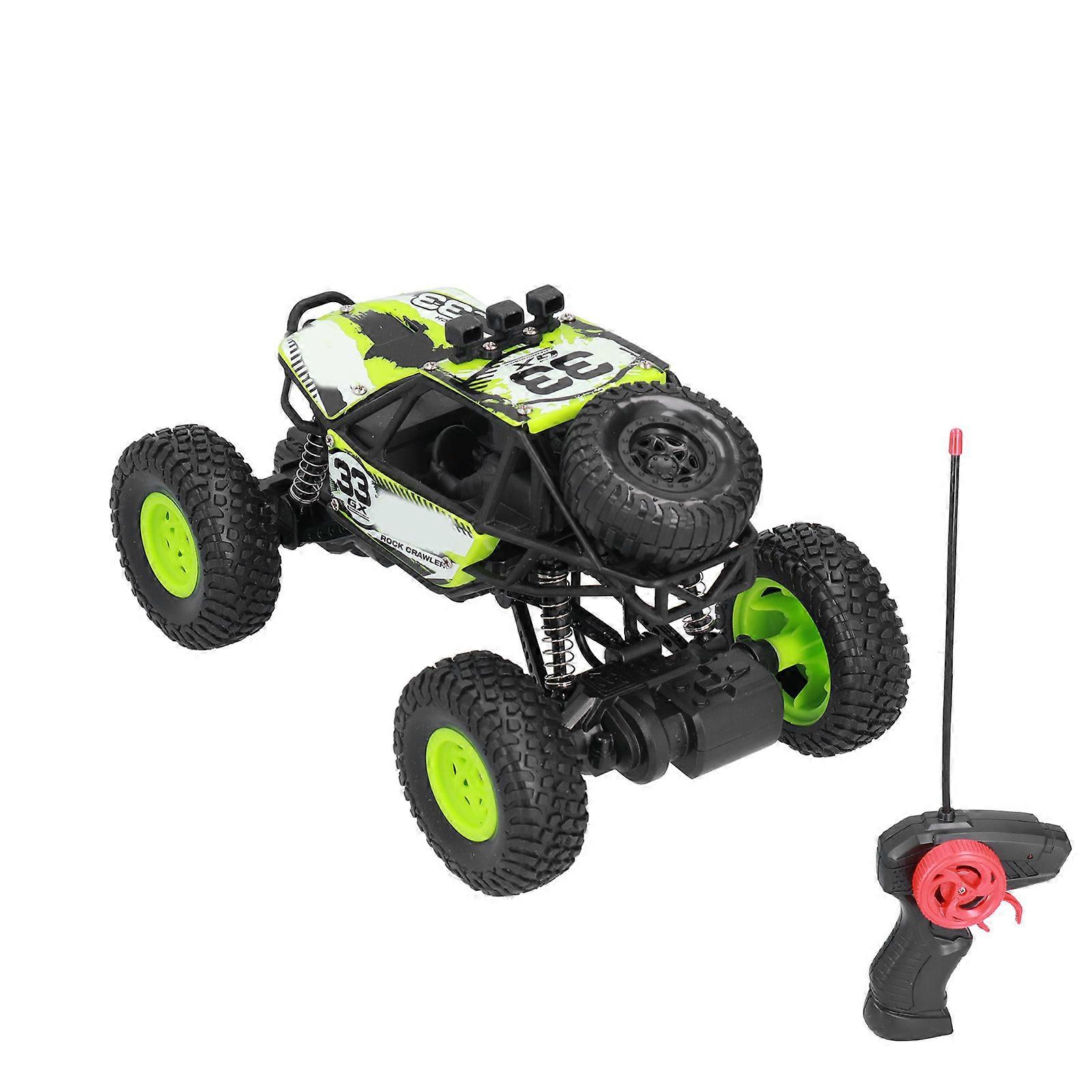 Remote Control Car Stable Control Powerful 70m Distance Sturdy Quick Response RC Car for 3 Years Old AboveGreen