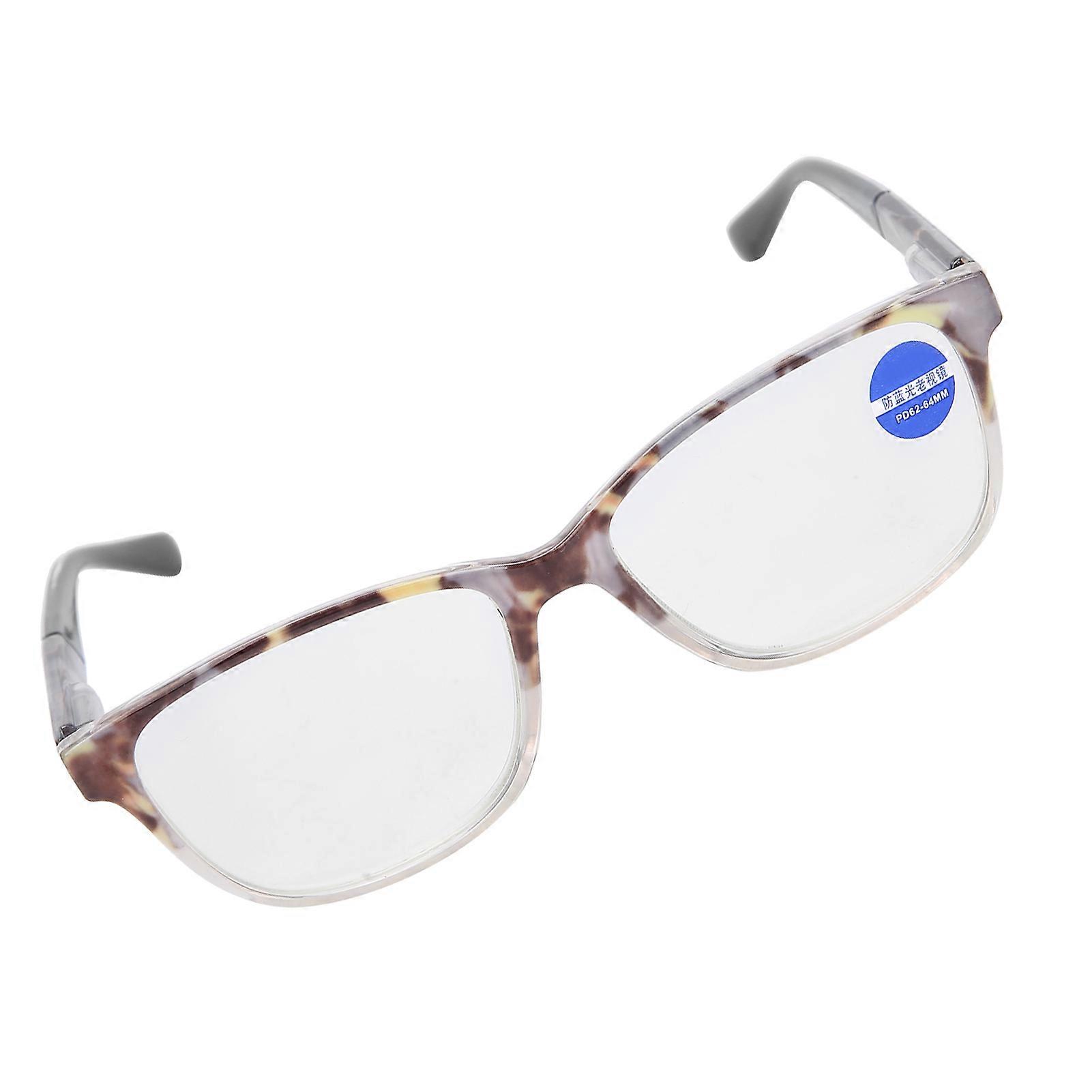 Gray Pattern Frame Unisex Reading Glasses +1.00 Presbyopic AC