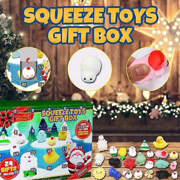 Advent Calendar for Kids & Adults, 24-Day Countdown, Squeeze & Play, Christmas Gift for Women/Girls_1
