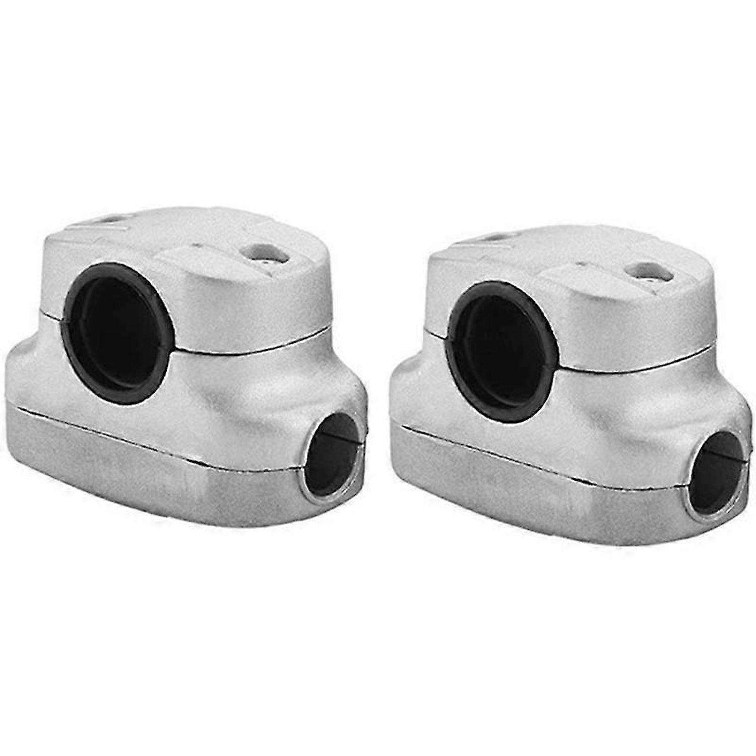 2Pcs Lawn Mower Universal Handle Clamp Fixed Bracket Clamp