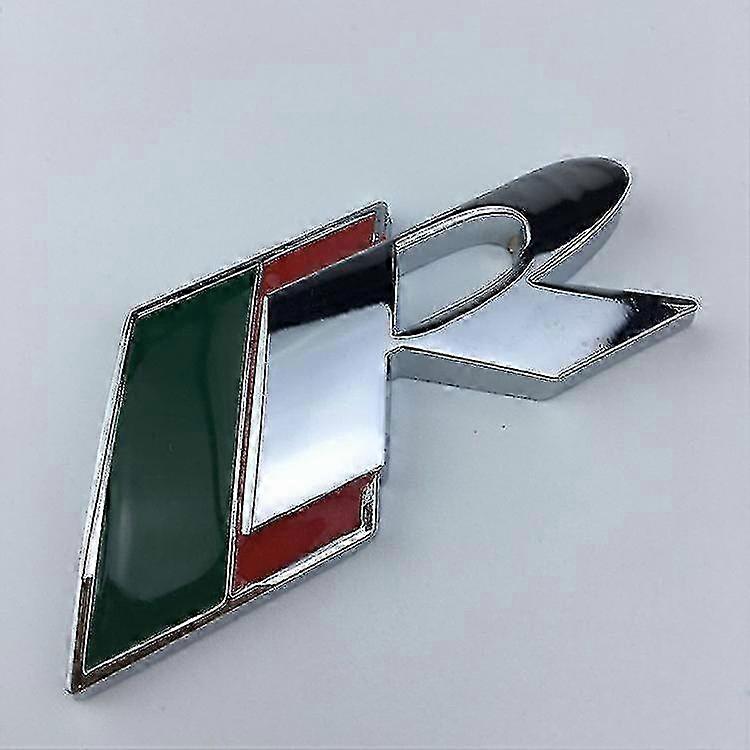 Suitable For Jaguar Xf Modification, Xkr Logo, Xjl Rear Tailgate, Metal Label, R-shaped Label, R Car Metal Labelsilver 2025