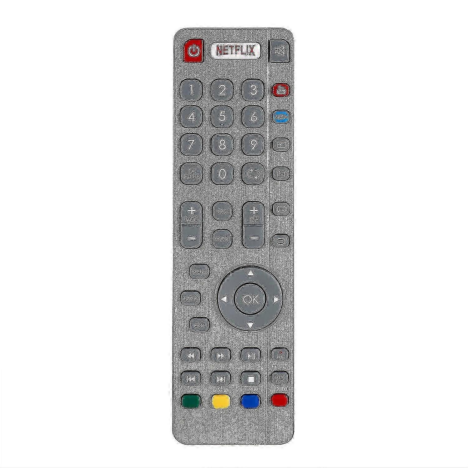 遥控器 dh1903130519 适用于夏普 Aquos 电视 shwrmc0116 与 Netflix Youtube 控制器