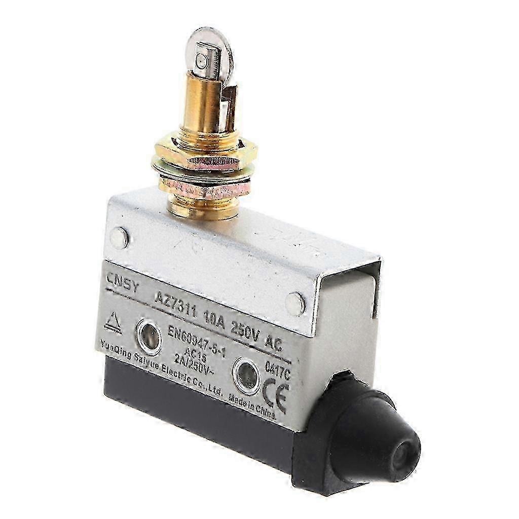 10A 250V limit switch for AZ7311, panel mount roller plunger