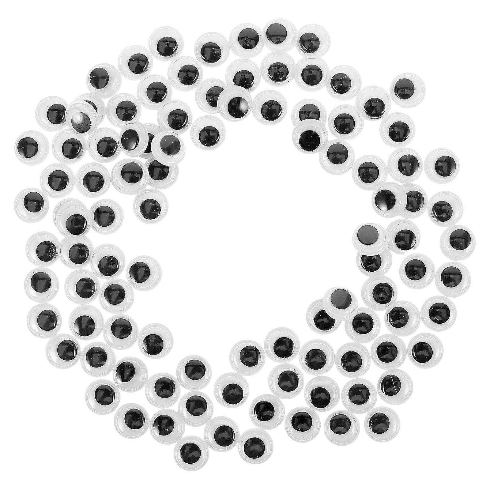 Decorative Googly Eyes for Hand Puppet Making 100Pcs Plastic DIY Craft Eyes