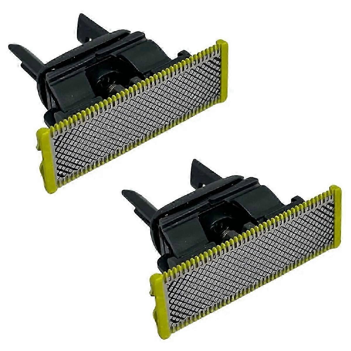 2Pc κατάλληλο για Philips ξυριστική μηχανή κεφάλι μικρό μαχαίρι Τ QP2523 QP2530 QP6523QP220 πράσινη λεπίδα