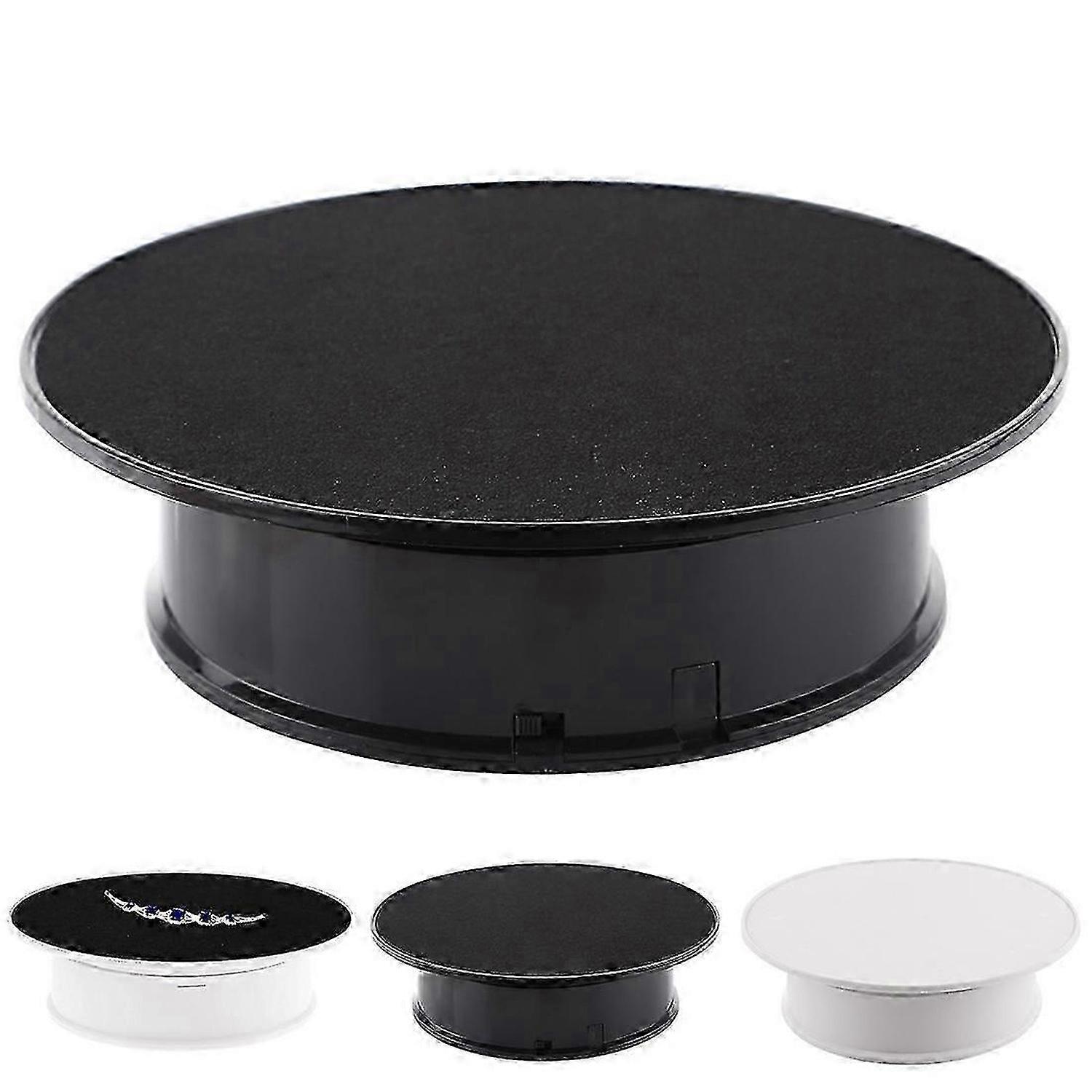20cm 360 Degree ectric Rotating Turntable Display Stand