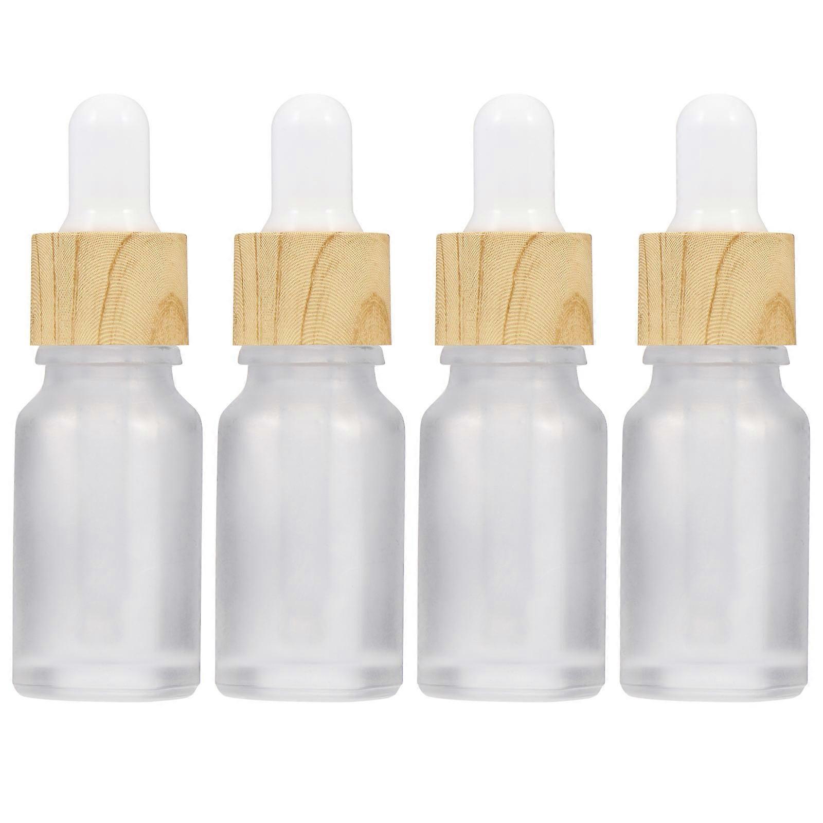 Essential Oils Bottles Ideal For Travel And Storage Container 8.5x3cm Reusable 4Pcs