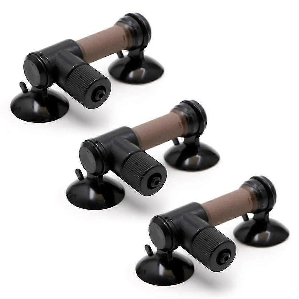 3x Fish Tank Plastic Aquarium Co2 Diffuser Tessellator Atomizer Dual Suction Cup
