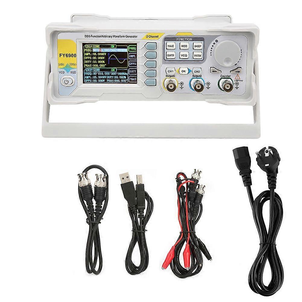 FY6900 Sine 0-30 MHZ 2,4-calowy cyfrowy generator sygnału TFT Screen