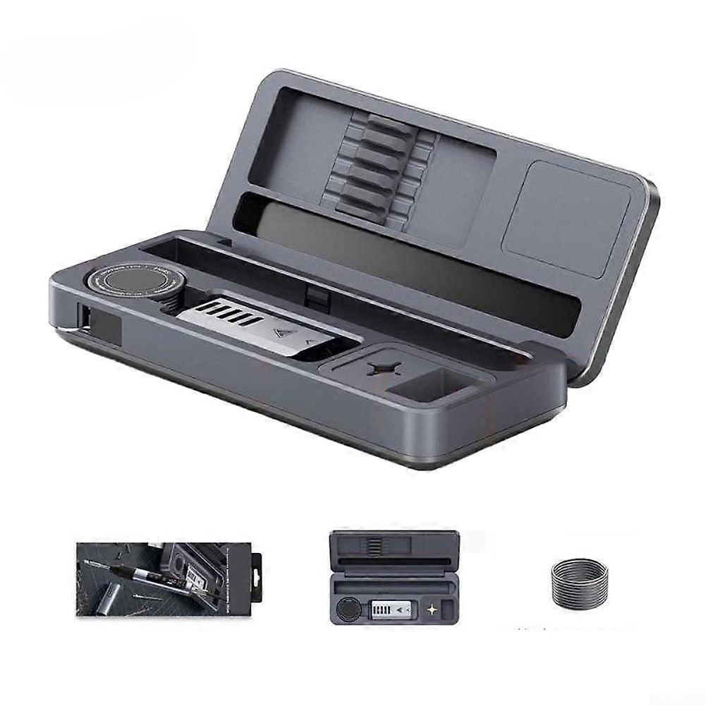 Professional Soldering Iron Station HS02 With Aluminum Alloy Storage Case, Digital Display, Temperature Control HS02B