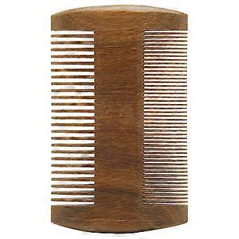 Wooden Lice Comb Double Sides Wide Fine Teeth Remove Louse Beard Grooming Comb for Men