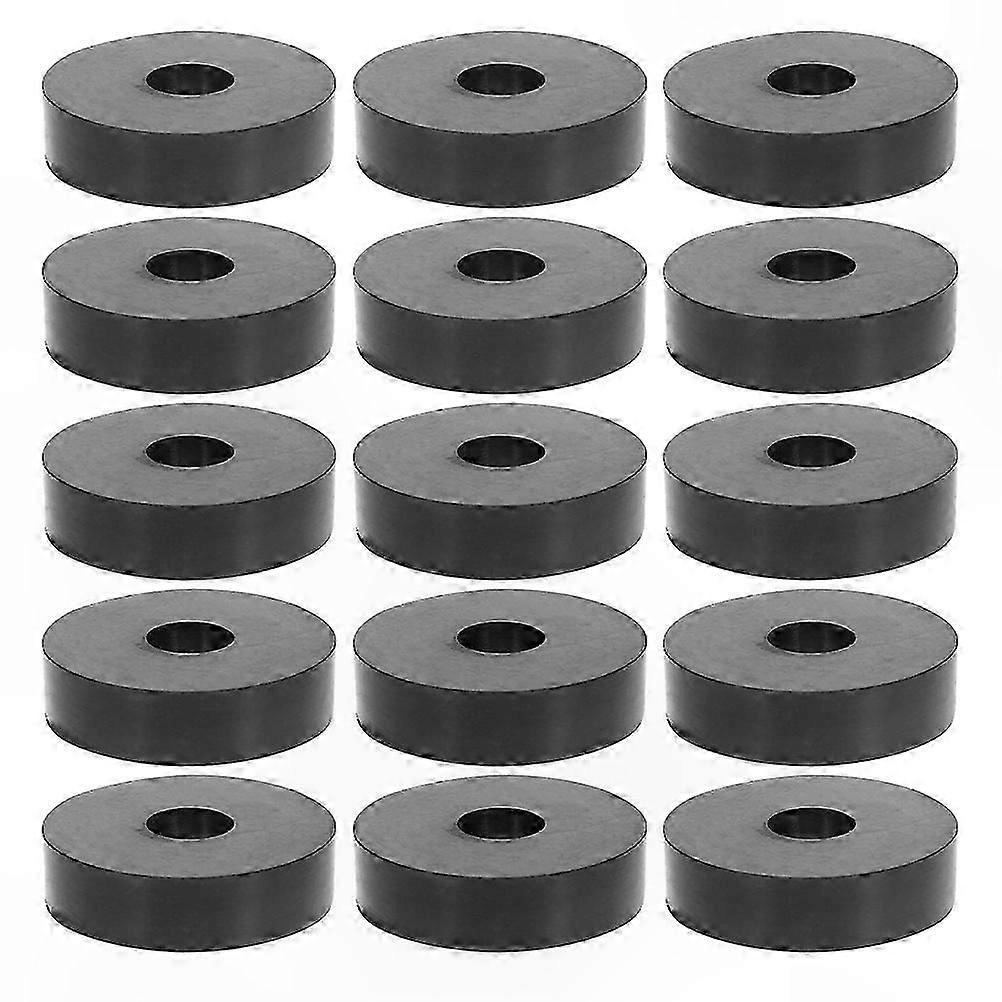 25pcs Rubber Anti-Vibration Pads for Equipment and Vehicles Damping Washers Indoor Outdoor Use Flat Washer for Vibration Isolation