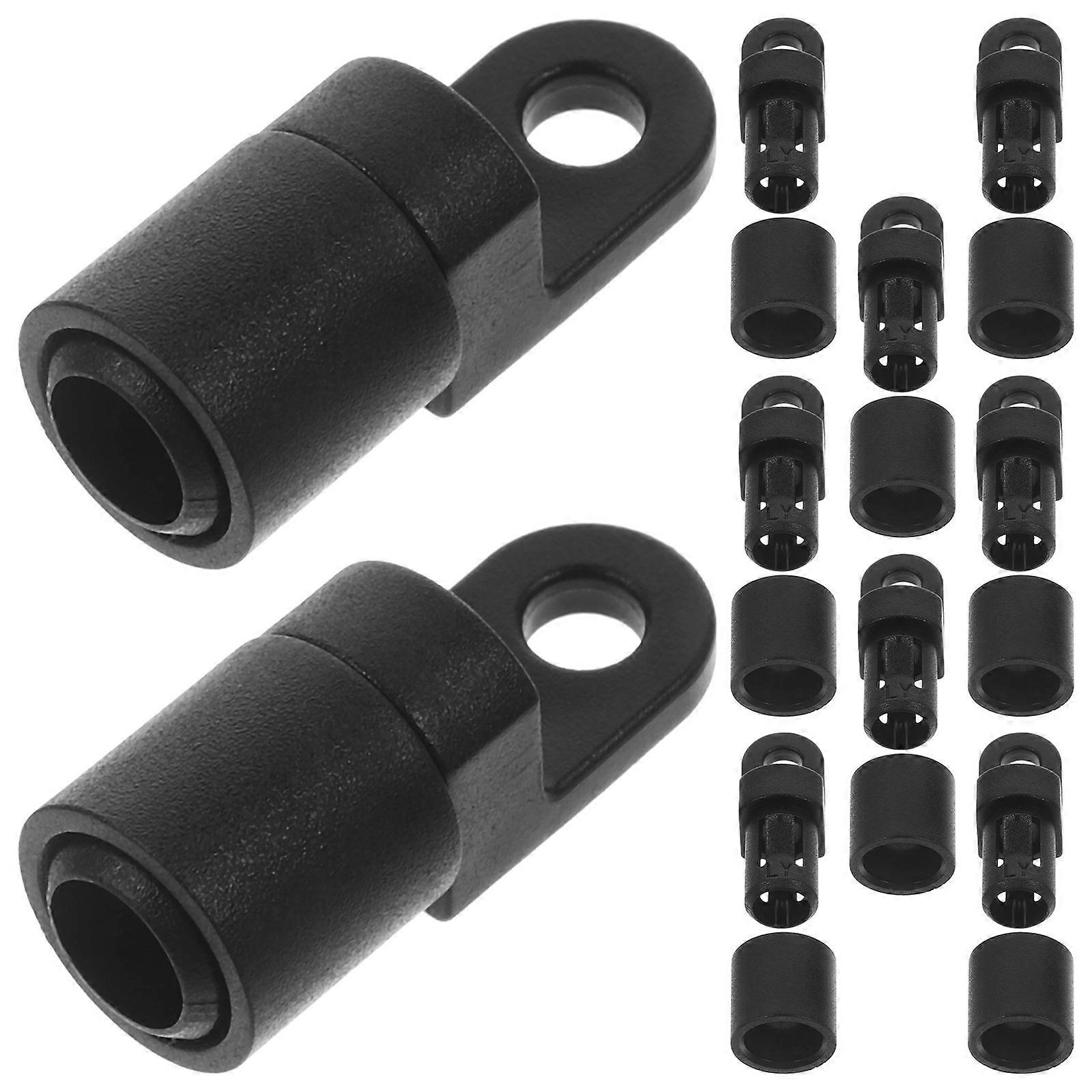 Boat Elastic Cord Rope Hook with Bungee Cord End 10Pcs Pack