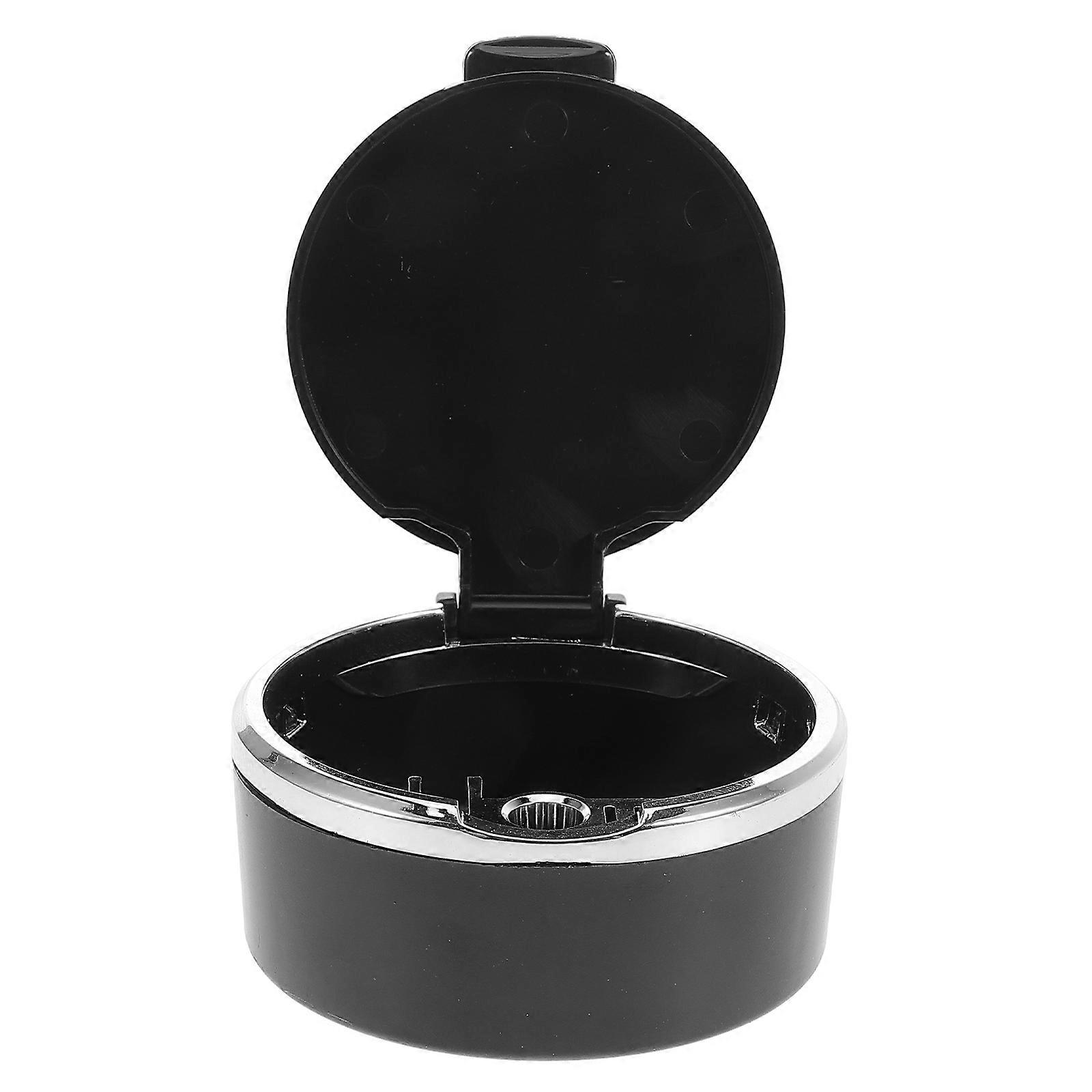 Auto Car Ashtray Black for Travel and Portable Use 3Pcs Pack