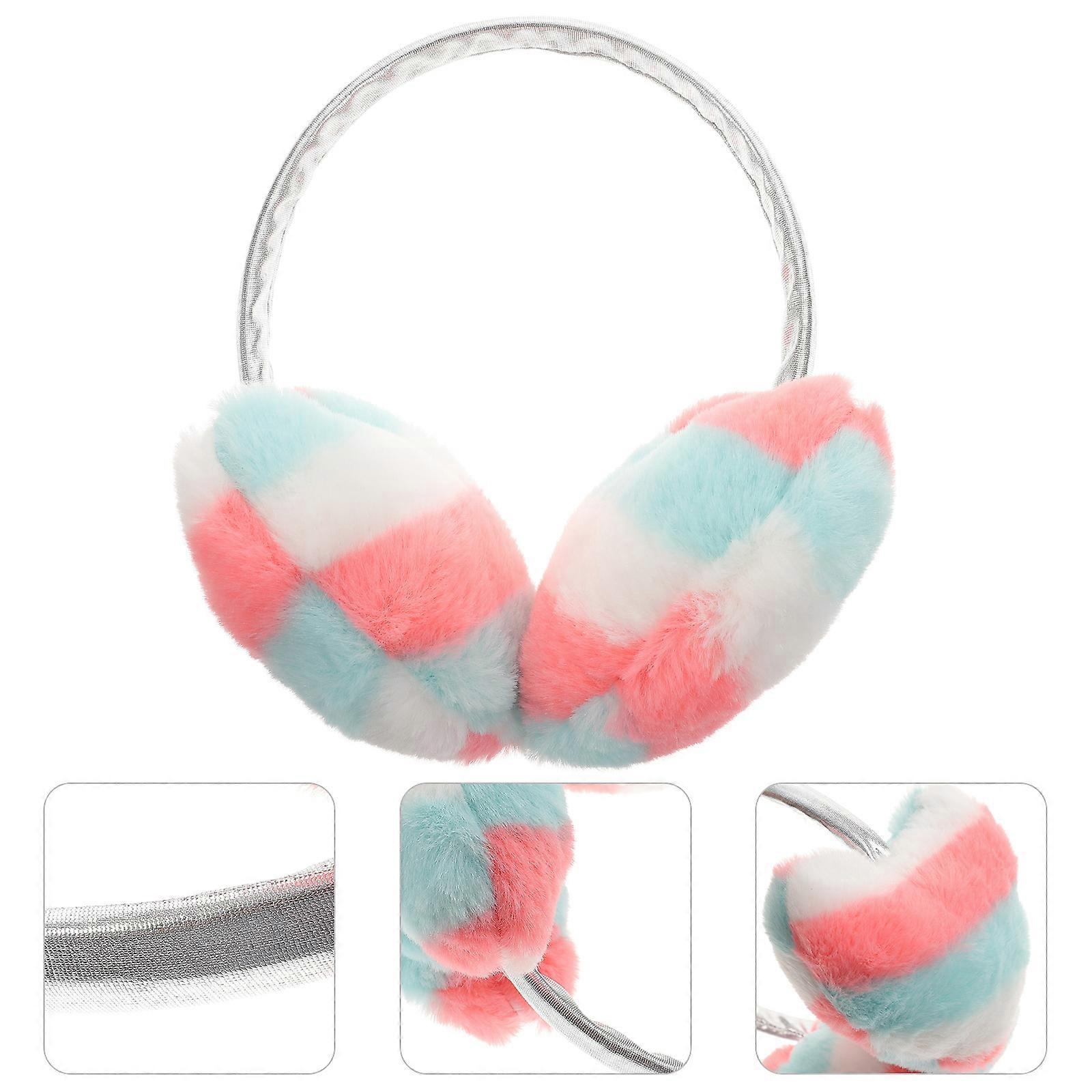 Heart Shaped Ear Muff Plush for Winter Warm 3Pcs Ear Warming Cover