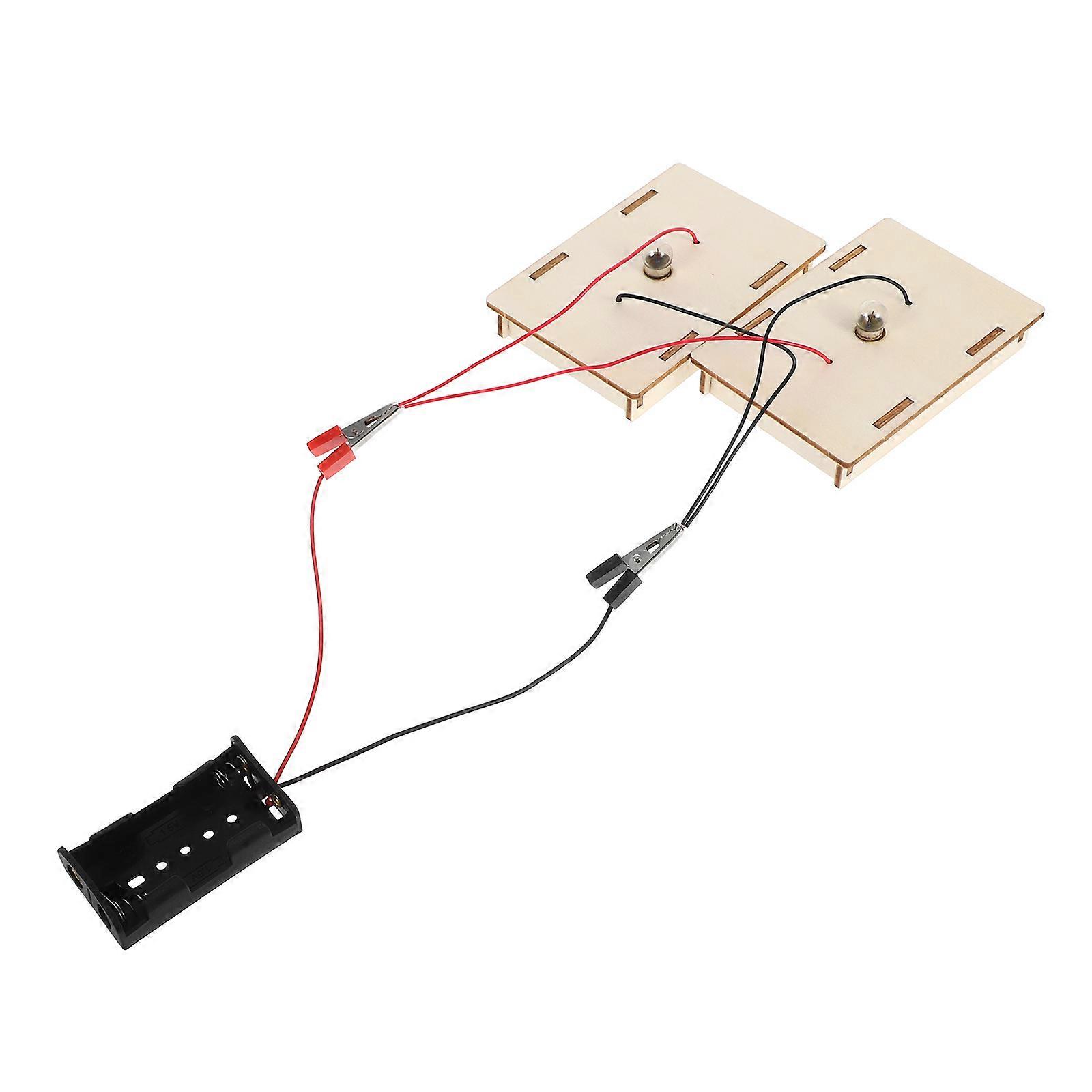 Kids Electricity Science Kit Physics Kit for Educational Experiment 4Sets