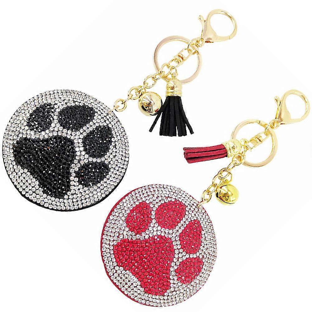 Creative Keychain 4 Pcs Assorted Color Bear Palm Key Holders Holiday Gift for Lovers Unique Key Decorations