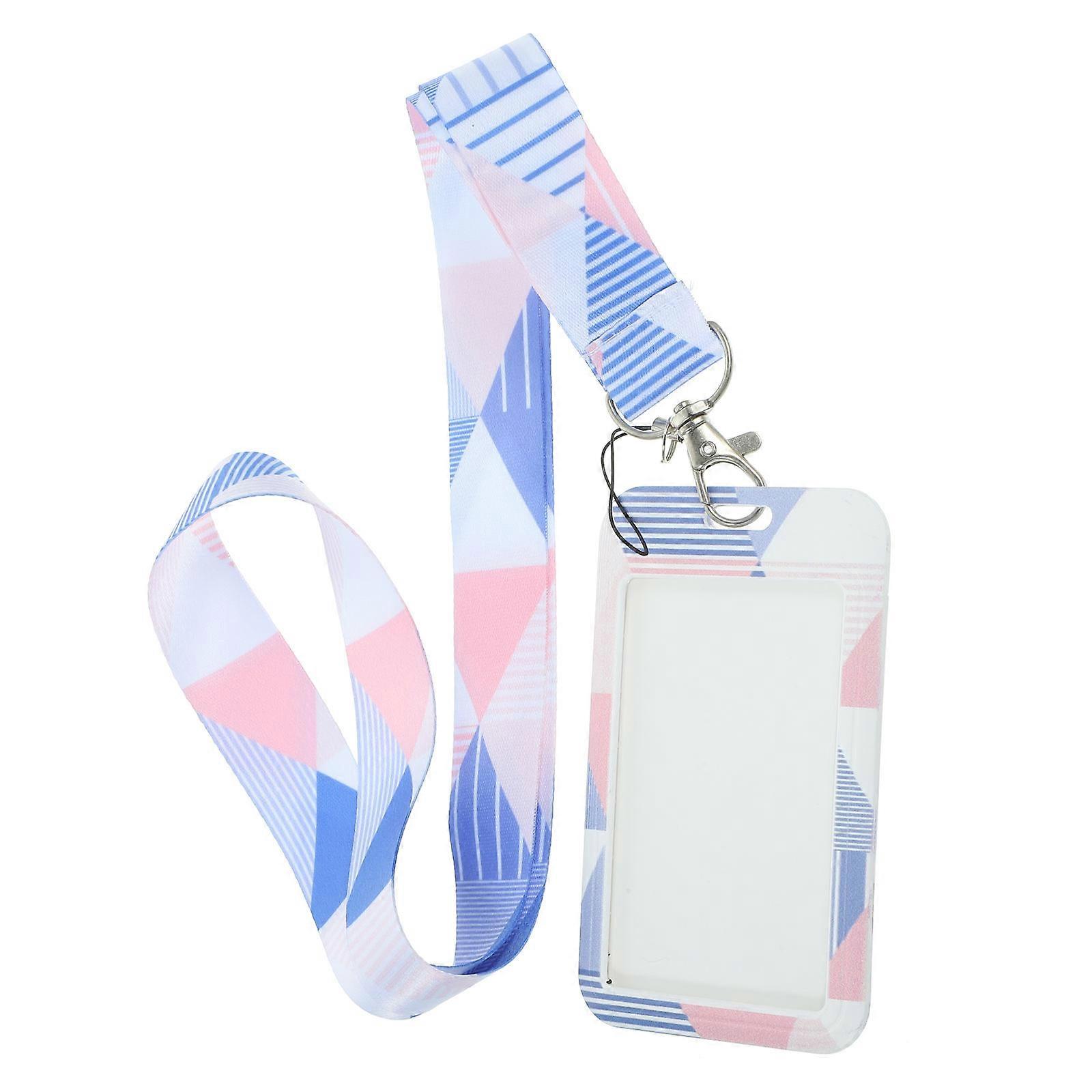 Id Card Holder with Lanyard for Office Use Assorted Color