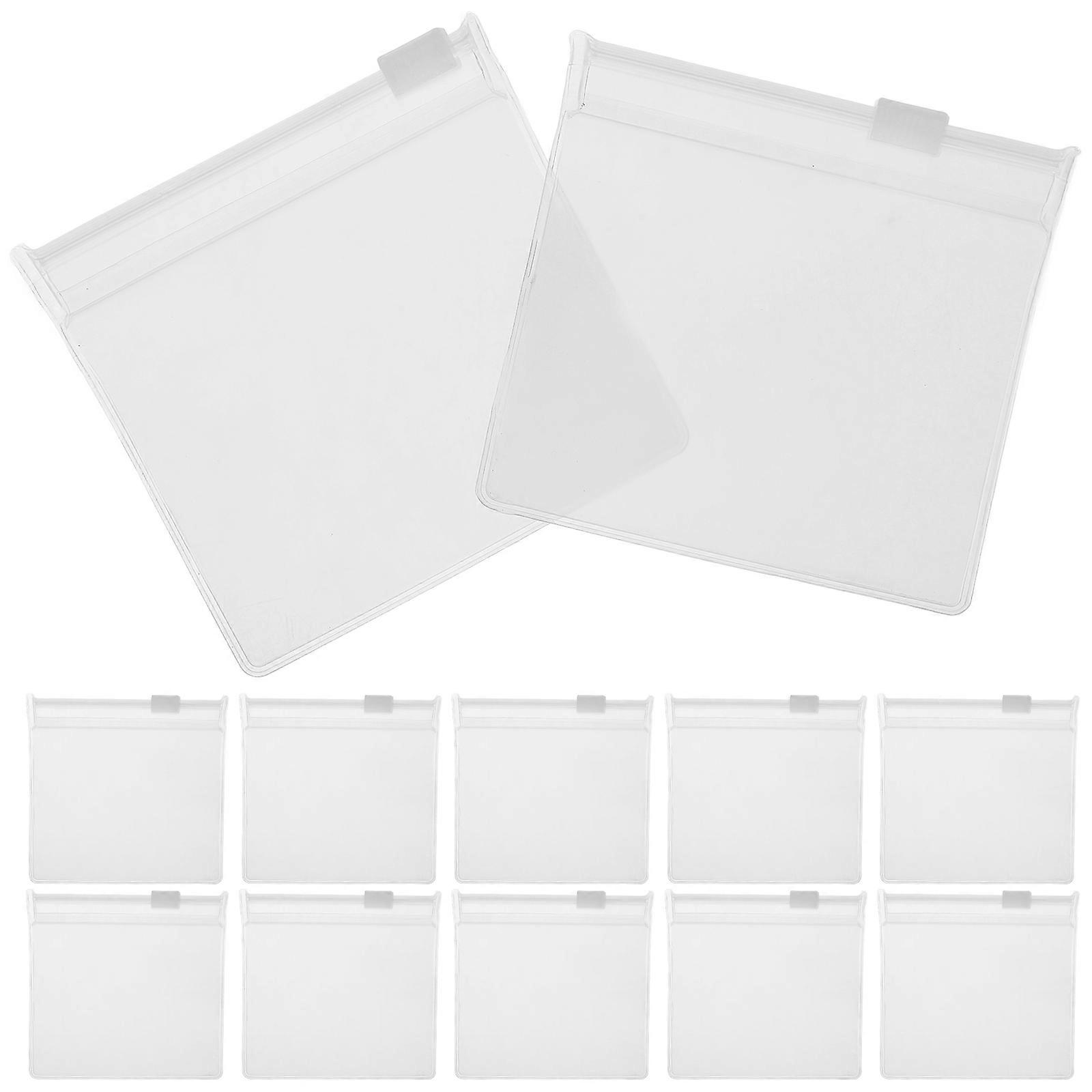 Reusable 36Pcs Transparent Pouches Ideal For Storing Jewelry Medication And Cosmetics During Travel Organizing