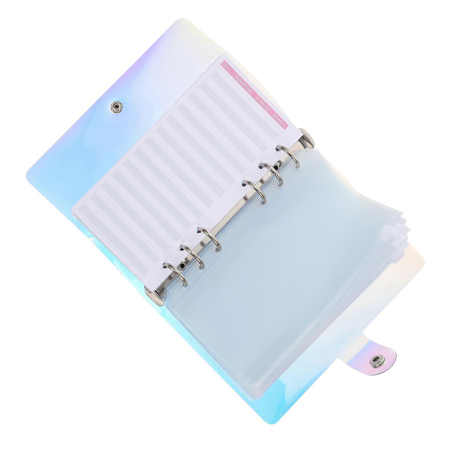 Creative Bill Planning Book 2Set Rectangular For Students Office Workers With Cash Storage Function