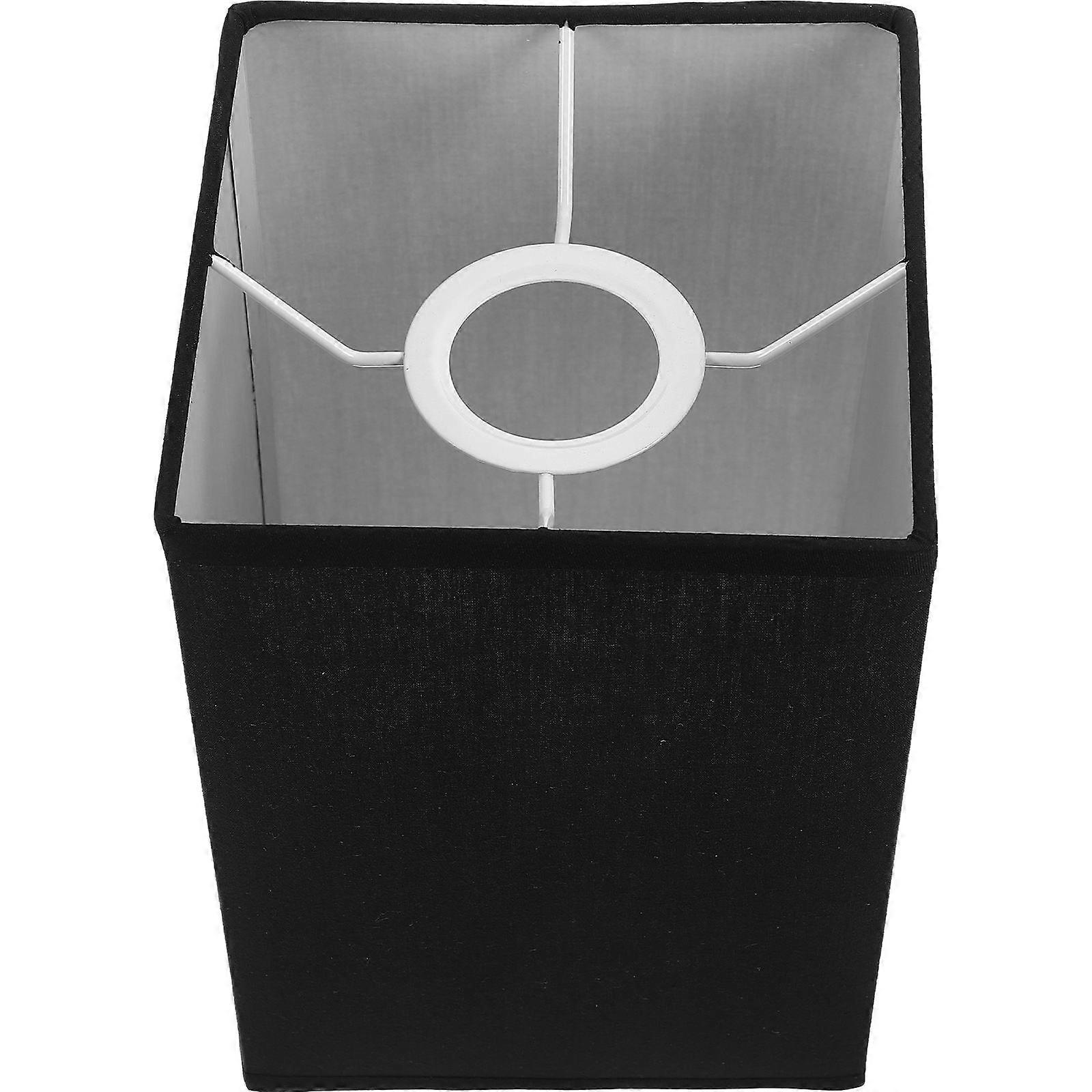 Table Lamp Shade Replacement for Decor 4Pcs Black Cloth Lamp Shades