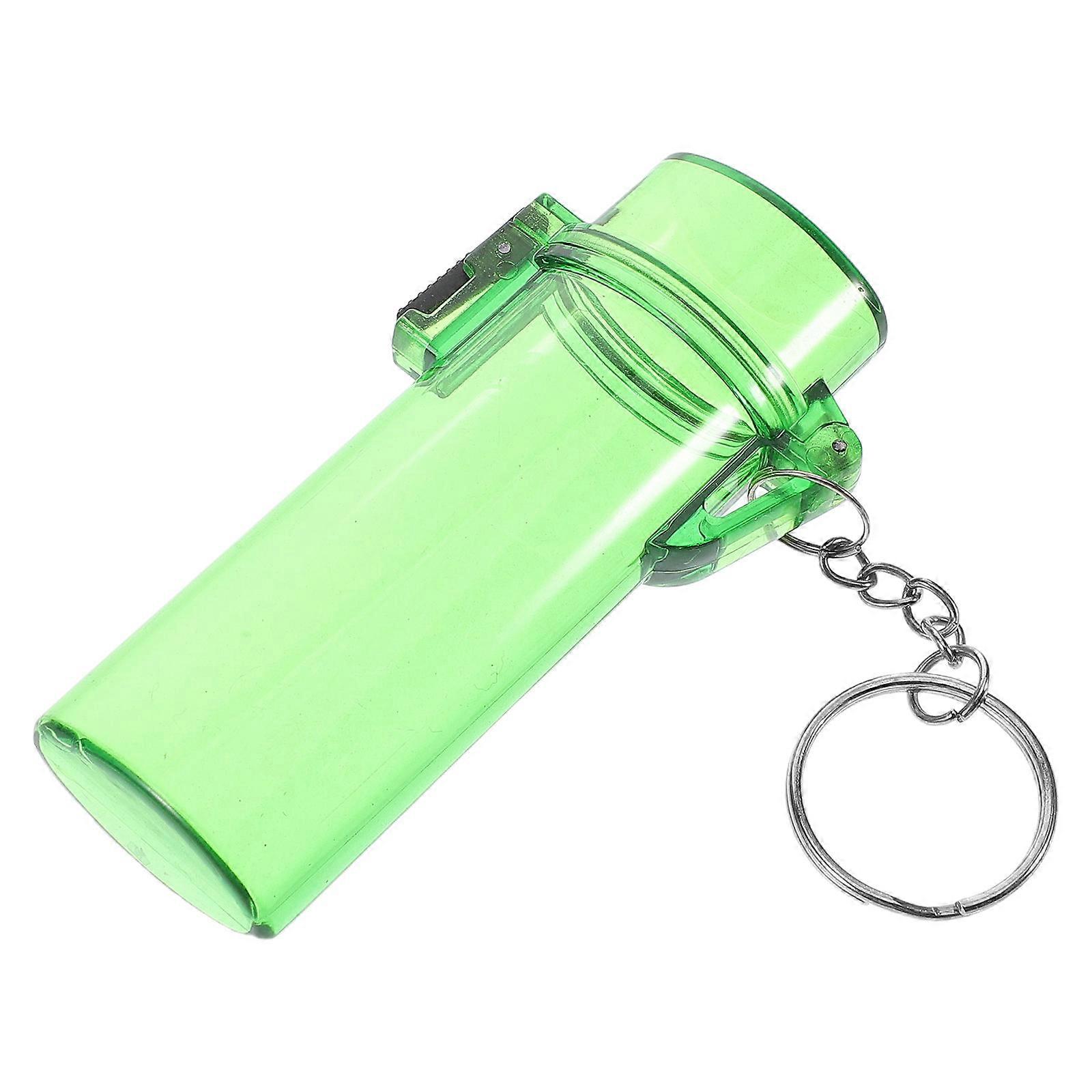 Lighter Storage Accessory Case with Keychain 2Pcs for Convenient Carry