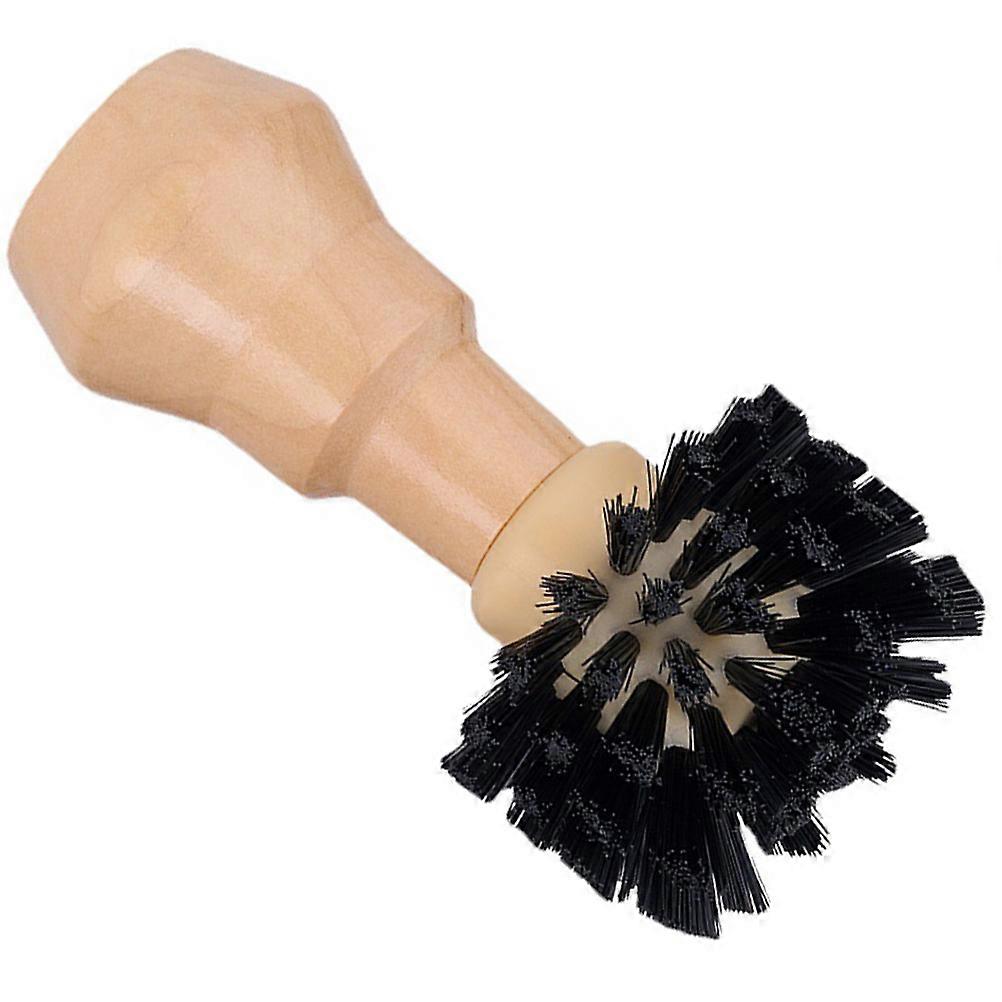 Espresso Brush 2Pcs Wooden Coffee Accessory For Coffee Lovers Multi Color High Temperature Resistant Cleaning Tool