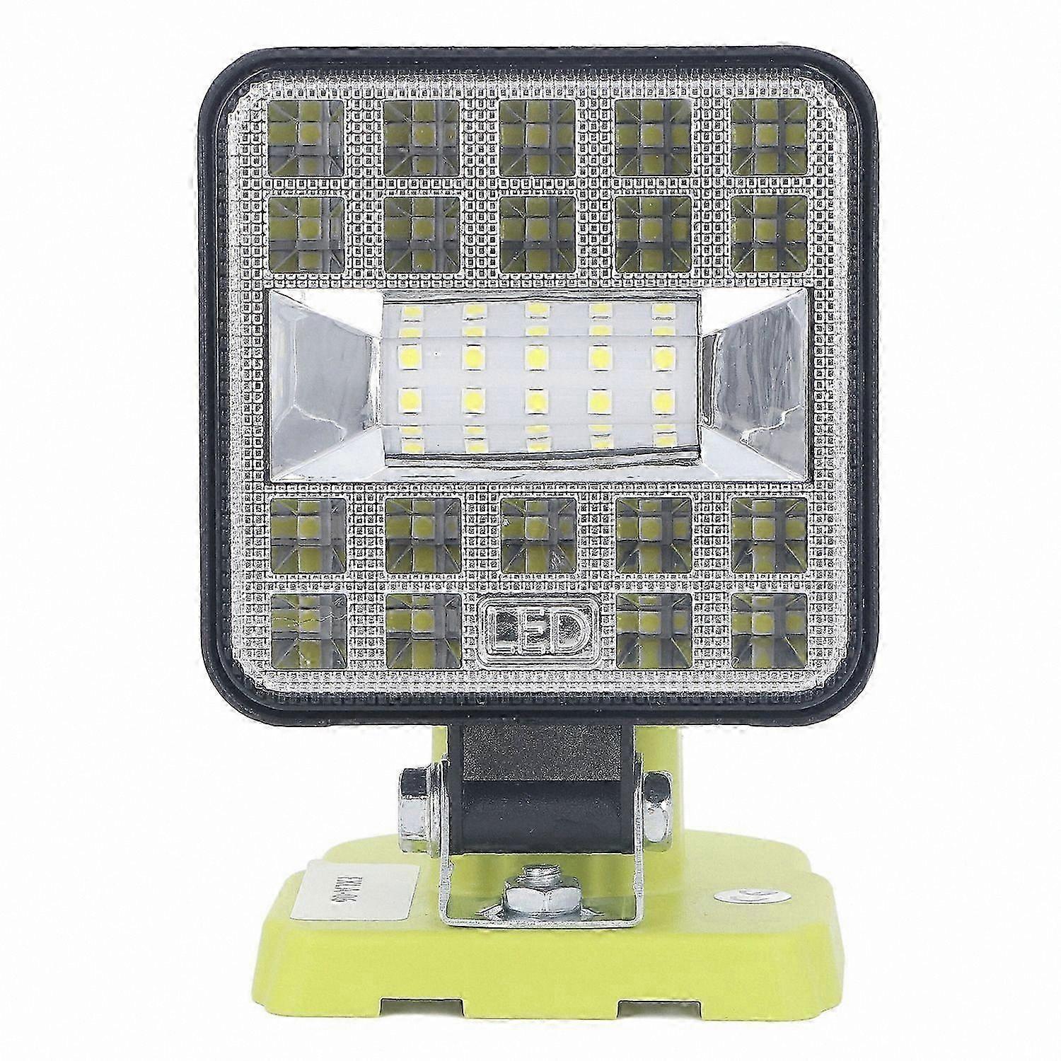 1800lm LED Work Light Compatible with 18V 14.4V Tools for DIY Projects and Workshops