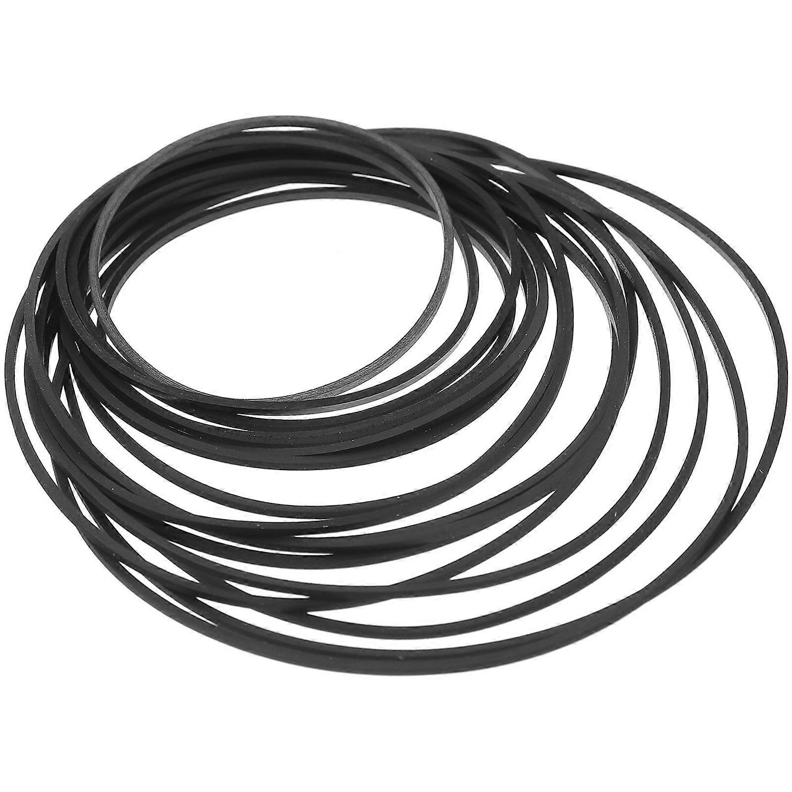 Cassette Player Rubber Drive Belts for Recorder Maintenance 150Pcs