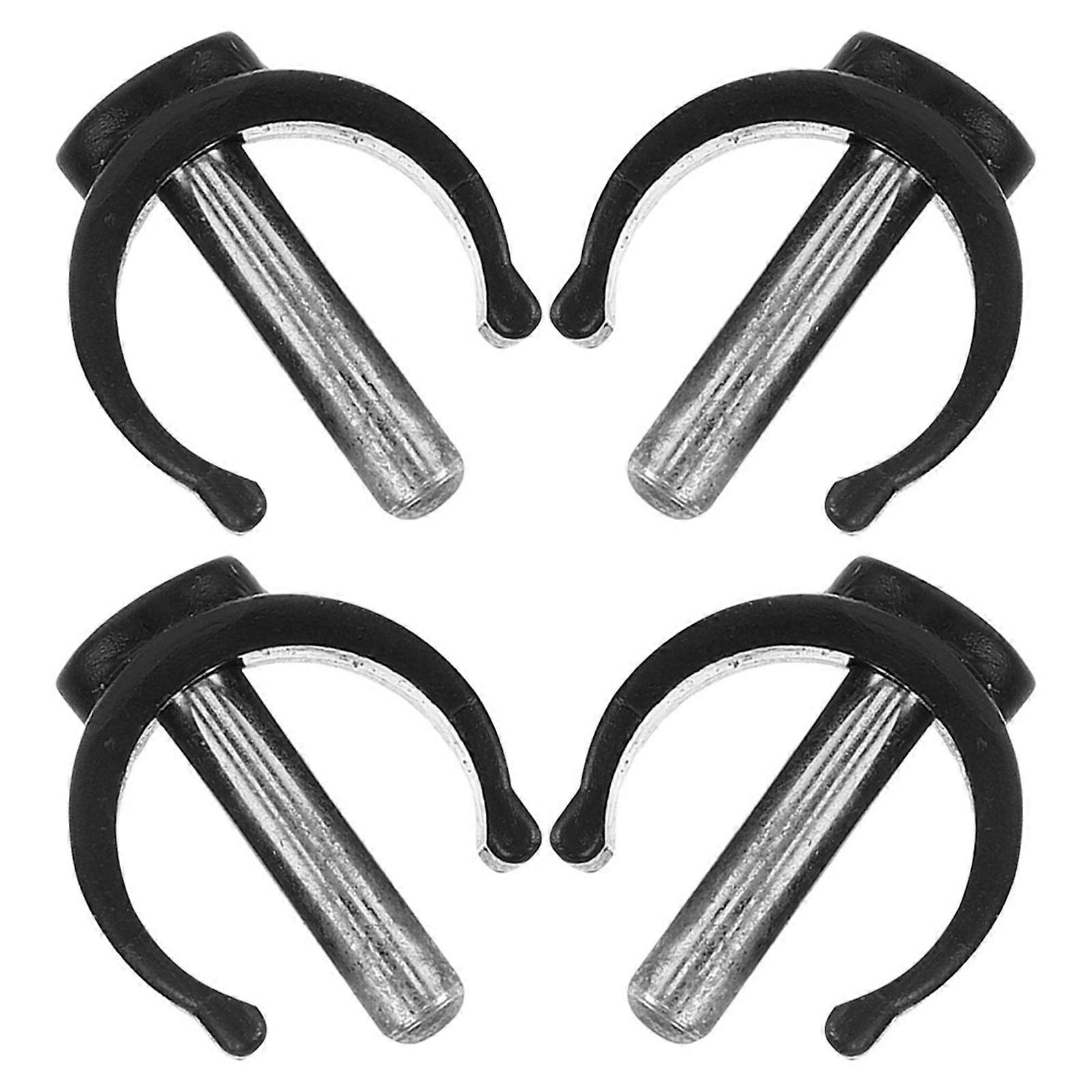 Assistive Device C-Shape Clamp for Walking Canes Durable 4Pcs Pack