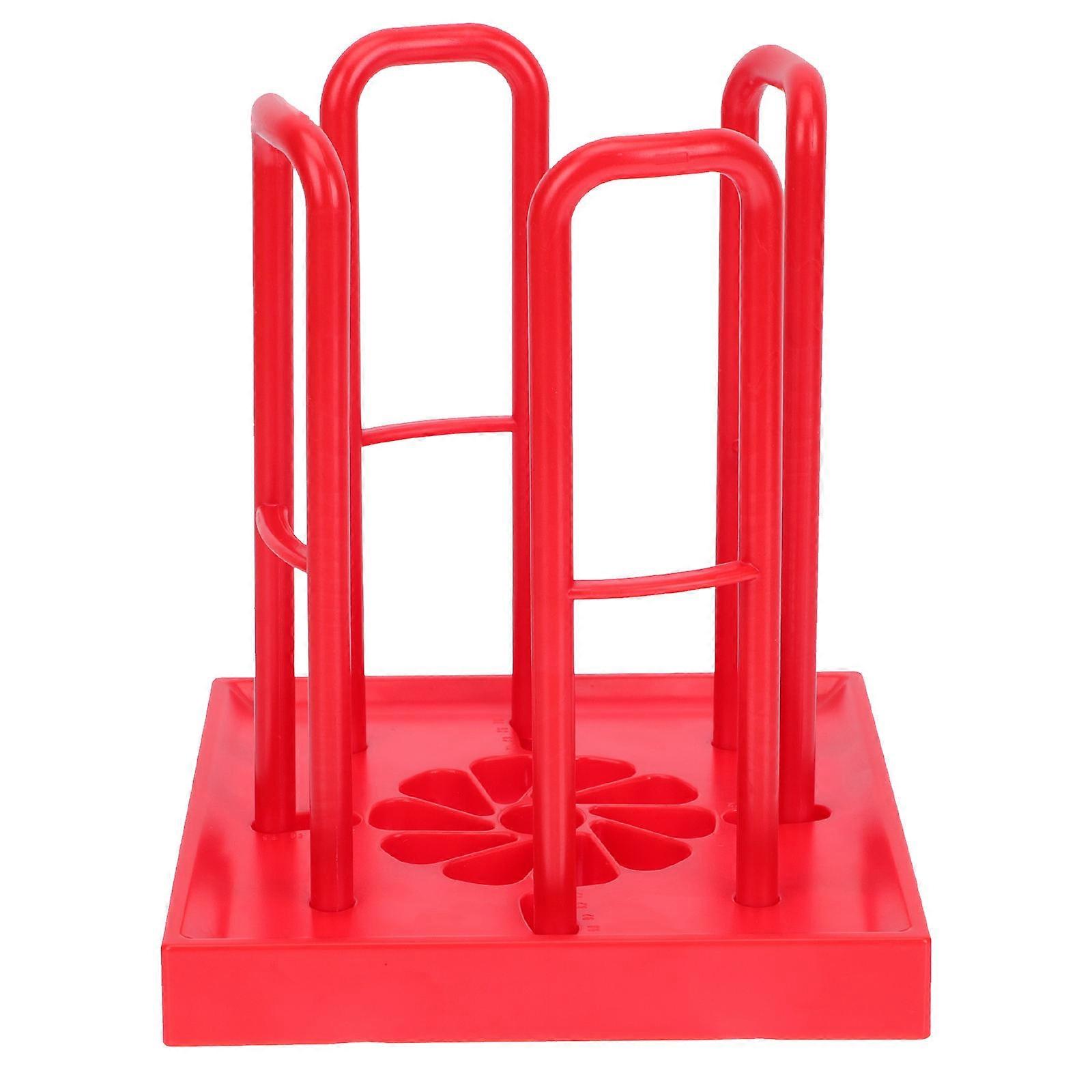 Dispenser for Storage Use 1Pcs Red Paper Rack
