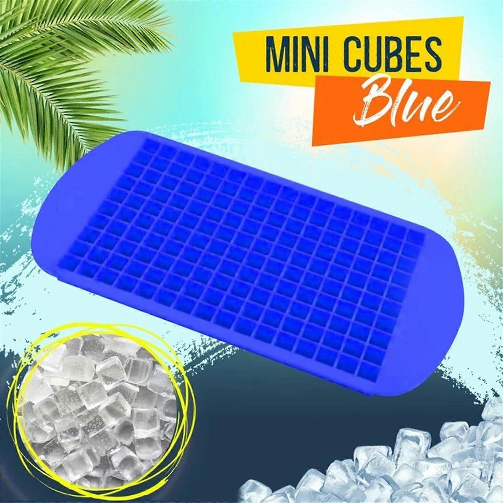 Clearance Ice Lattice 160-Grid Mini Square Ice Cube Tray, Food Grade, Easy Removal, Perfect for Parties & Bulk Ice Making