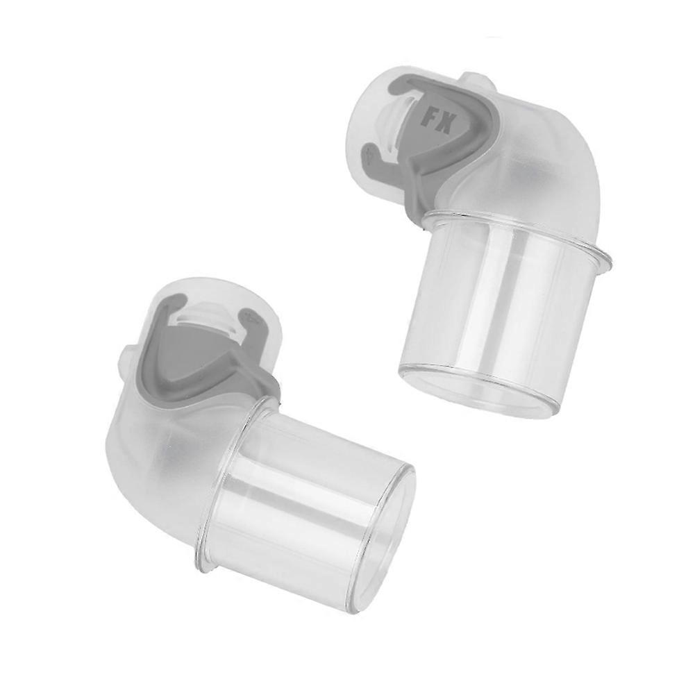 2pack Replacement Elbow Connector for ResMed Mirage FX, Mirage FX Elbow, Replacement Elbow Connector Assembly Accessory