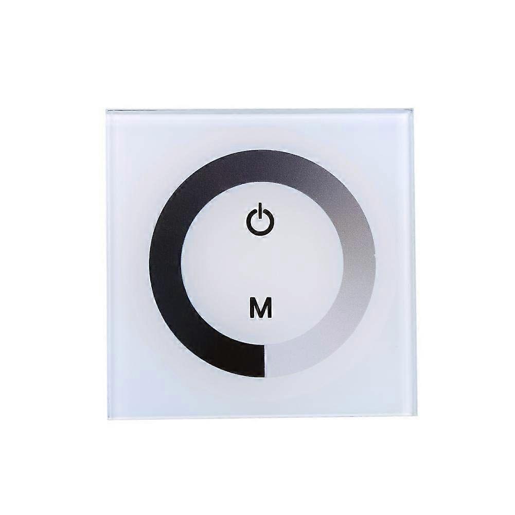 Dimmer 24v Dimmer Switch, Dc 12v-24v Single Touch Panel Touch Dimmer Wall Switch Controll
