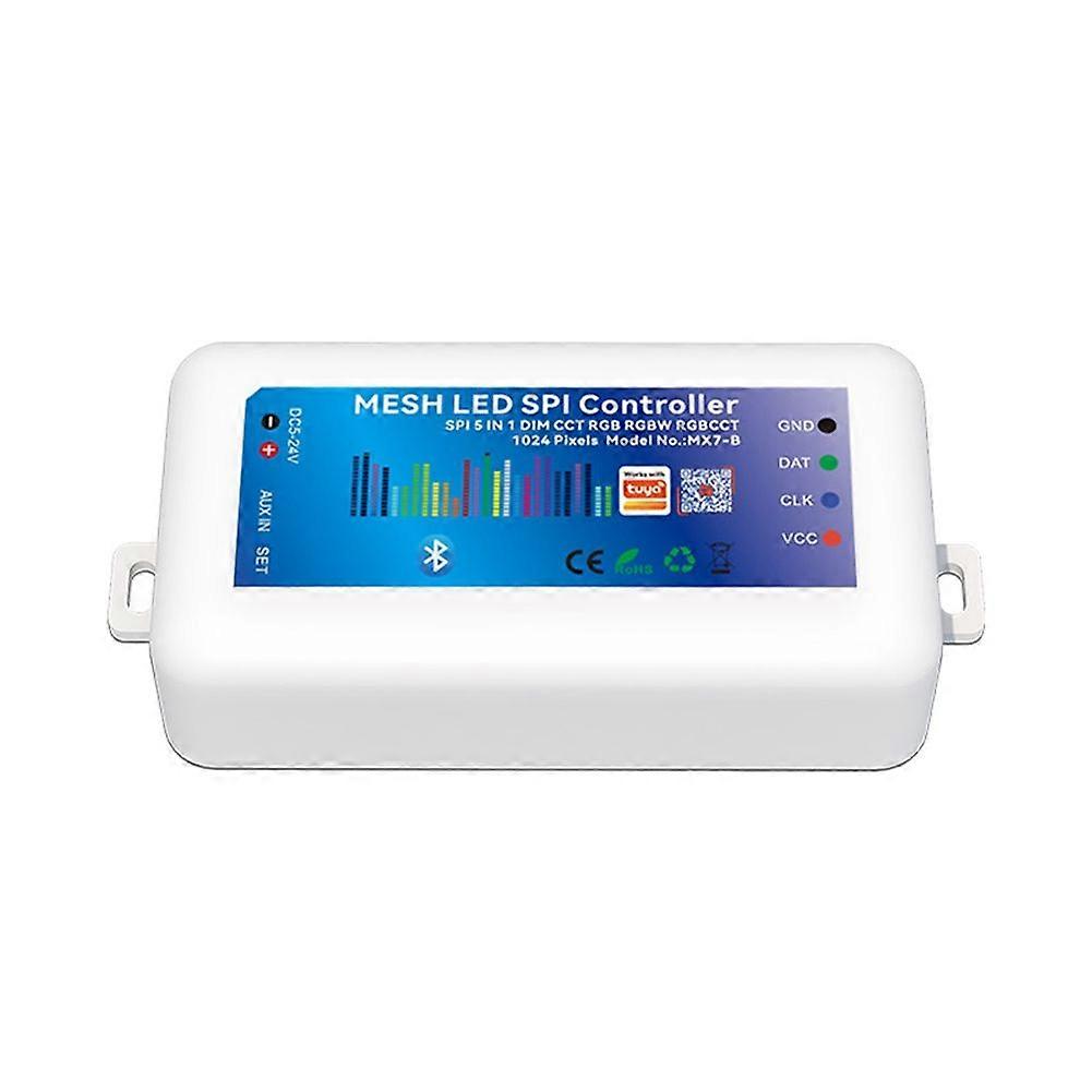 Colorful X7 Tuya Smart LED Controller Music Rhythm Sync Sound Activated with Mic RGB Color Light Mo
