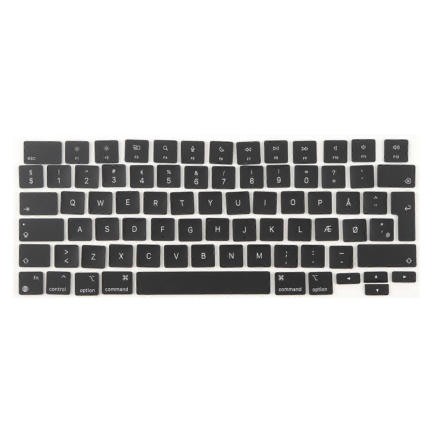 For MacBook A2681 A2941 A3113 UK Keycaps Denmark