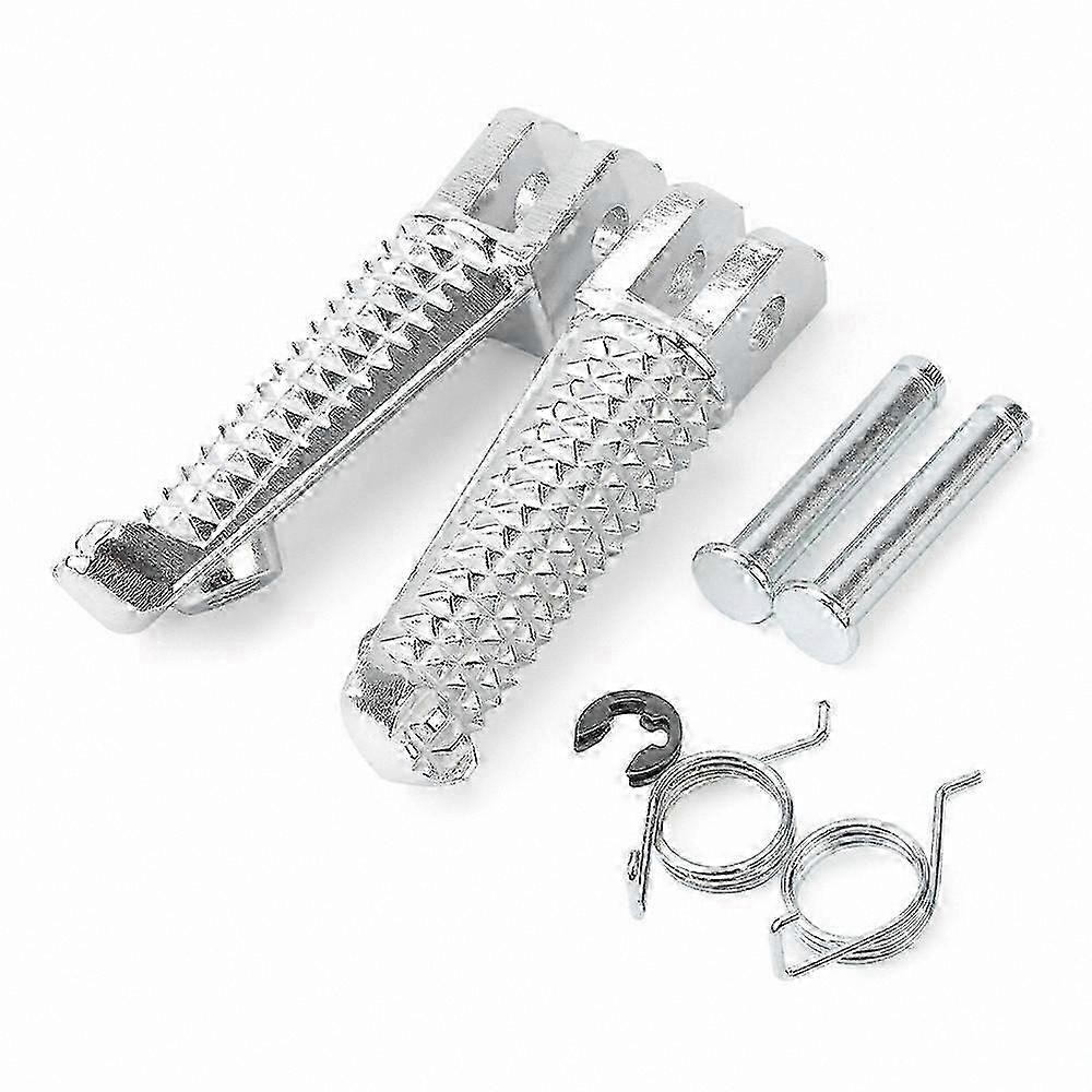 Universal Footrest Peg for Motorcycles with Front Mount Compatibility for YZF R125 R25 R3 MT125 MT25 MT03 MT09 FZ09 MT10 MT07 FZ6 XJ6 Models
