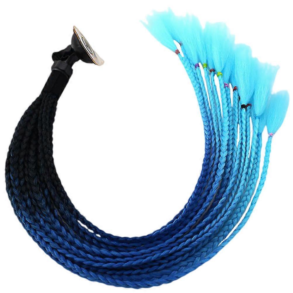 Creative Decoration Braid Hair For Tactical Activities Multi Color 1 Pcs